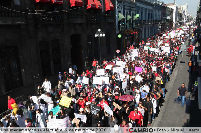 aniversario asesinato estudiantes huejotzingo marcha