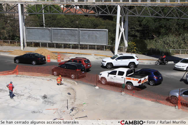 caos vial retiro glorieta hermanos serdan accesos cerrados