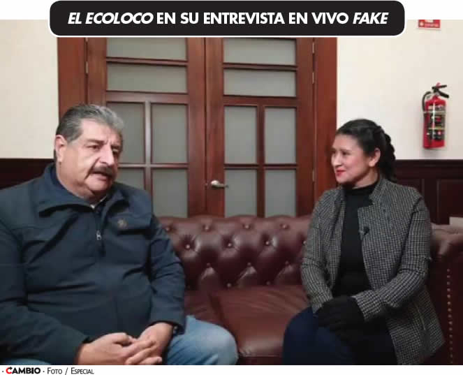 EL ECOLOCO EN SU ENTREVISTA EN VIVO FAKE