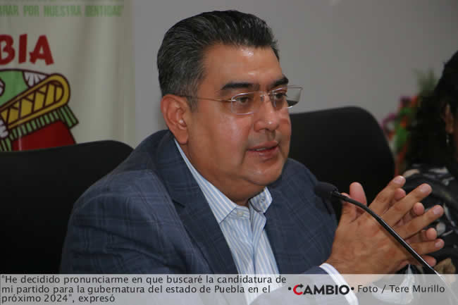sergio salomon cespedes destape gubernatura puebla 2024