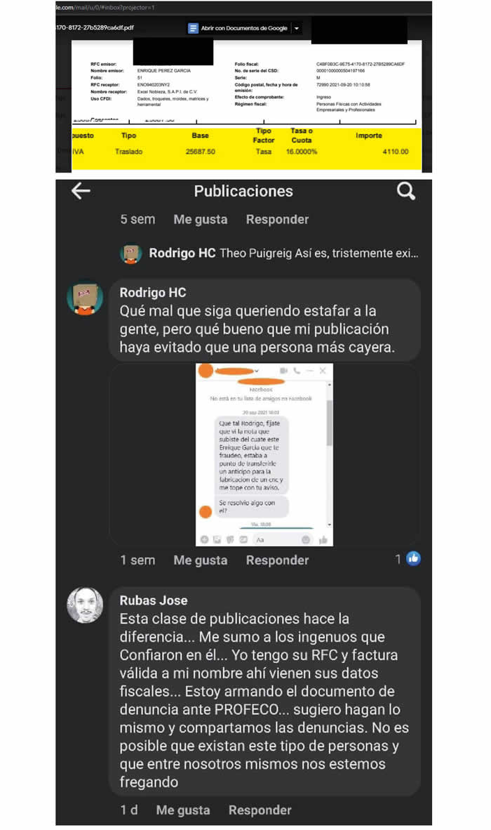 publicaciones estafa ici robotica mexico