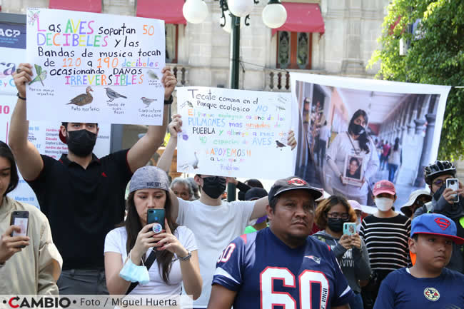 marcha contra tecate comuna zocalo puebla