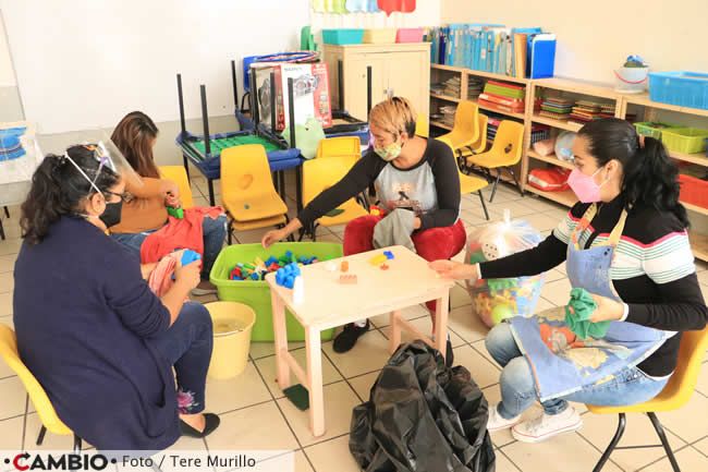 escuelas preparan regreso presencial desinfeccion
