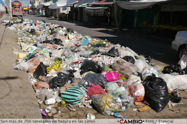 basura tehuacan 700 toneladas