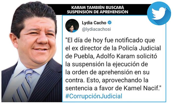 tweet karam lydia cacho