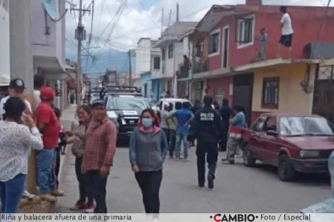 hechos violentos amozoc rina balacera