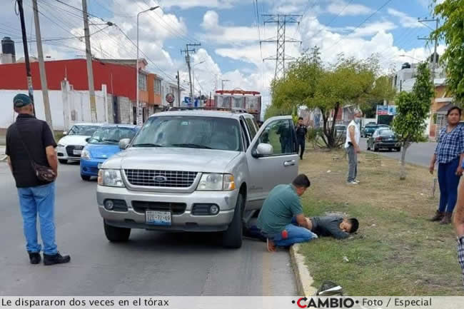 asalto felipe carpy dos disparos torax
