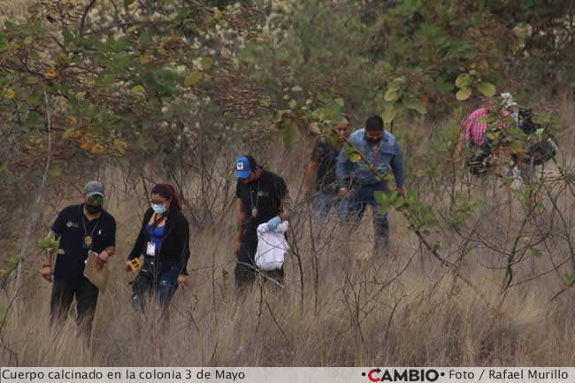 semana sangrienta junio 2022 puebla cuerpo calcinado