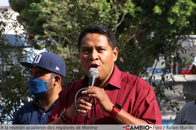 protesta vecinos el carmen parquimetros puebla regidores morena