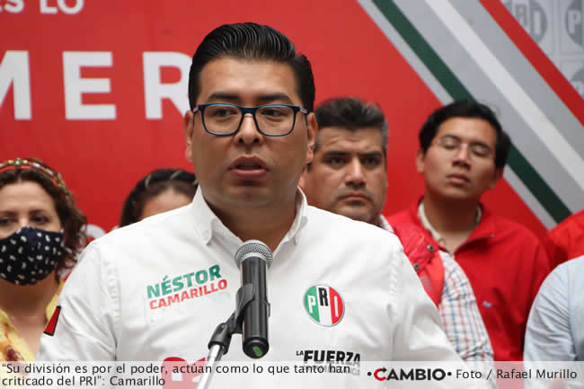 prian celebra guerra civil dirigencia estatal morena nestor camarillo