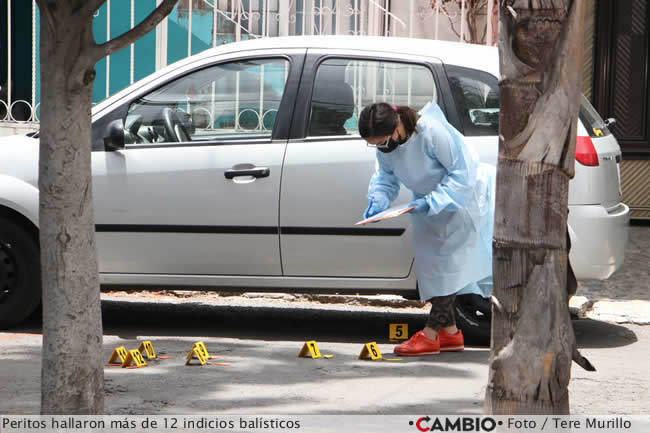 balacera sicarios vacunacion puebla indicios balas