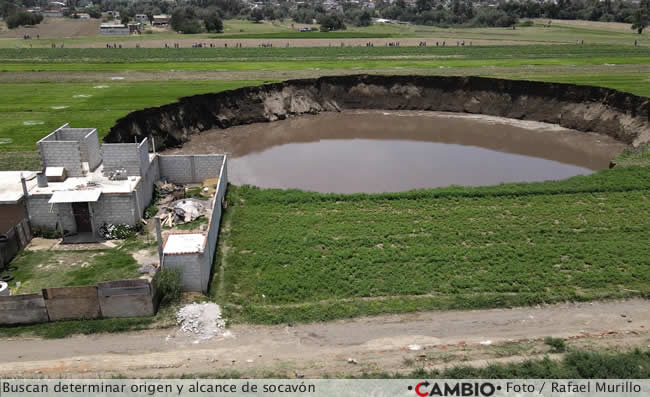 socavon buscan determinar origen