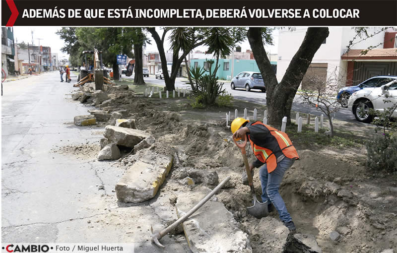 ciclovia incompleta