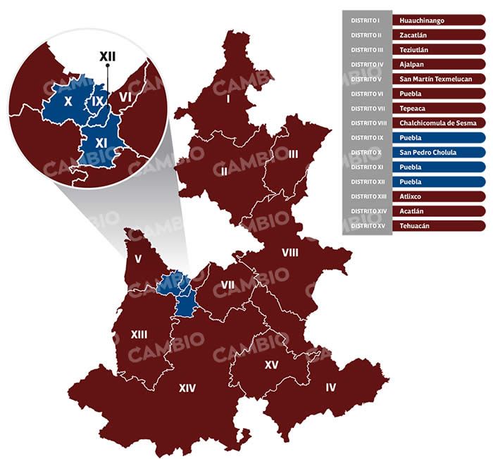 mapa diputados federales