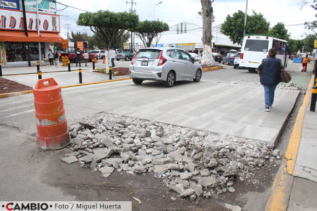 boulevard xonaca reparaciones frente mercado