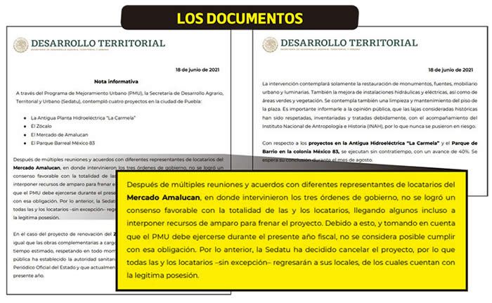 documentos sedatu mercado amalucan