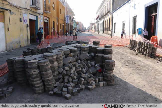 obras reabilitacion calles centro historico pagos