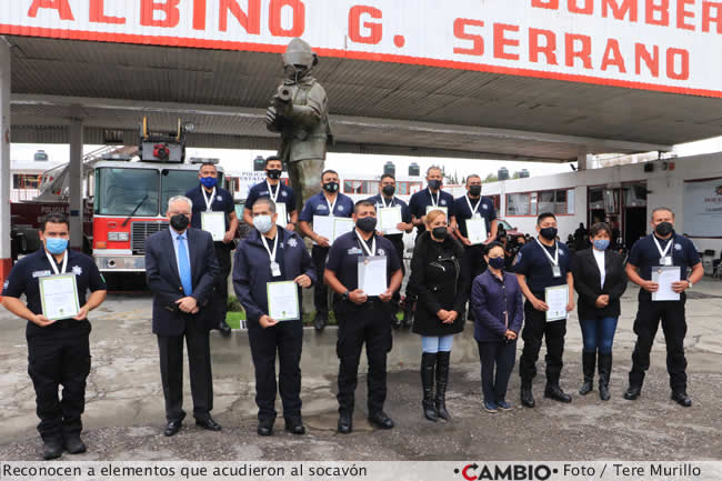 reconocimiento bomberos elementos premiados