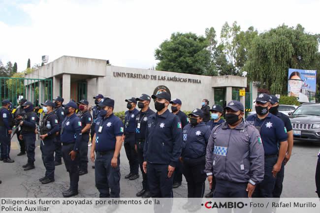 operativo udlap policia auxiliar diligencias