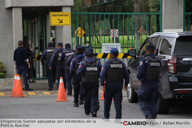 operativo udlap policia auxiliar entrando