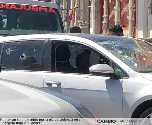 sin detenidos violencia triangulo rojo mixteca puebla