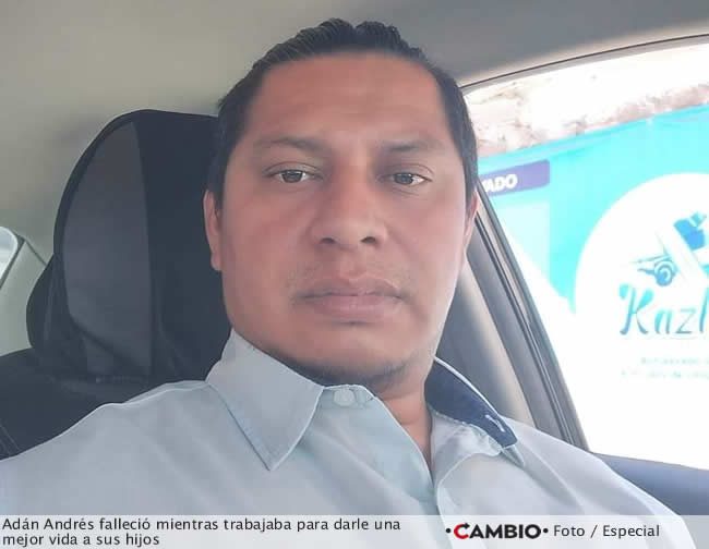 choque colonia volcanes uber muerto adan andres