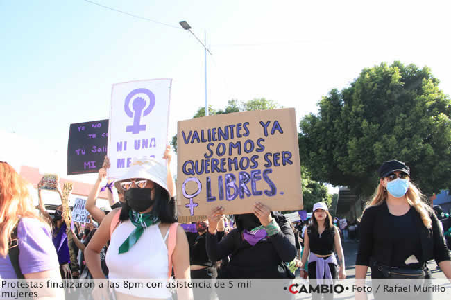 marcha 8m dia mujer asistencia record