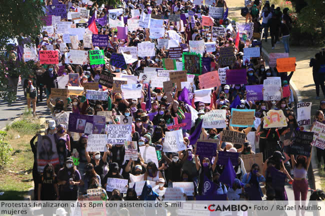 marcha 8m dia mujer asistencia