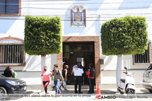 thor upaep golpea profe llamada 911