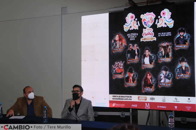 presentan cartel feria puebla 2022