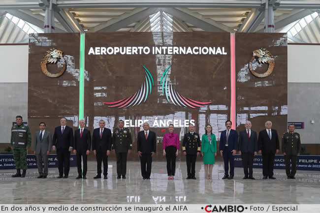 inauguracion aifa autoridades presentes