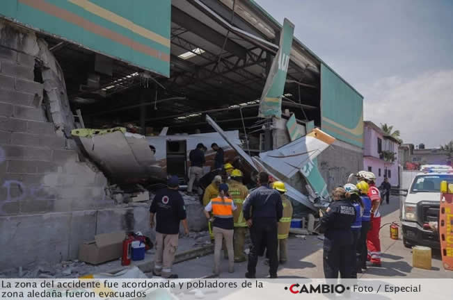 accidente avioneta morelos francisco echeguren zona vista