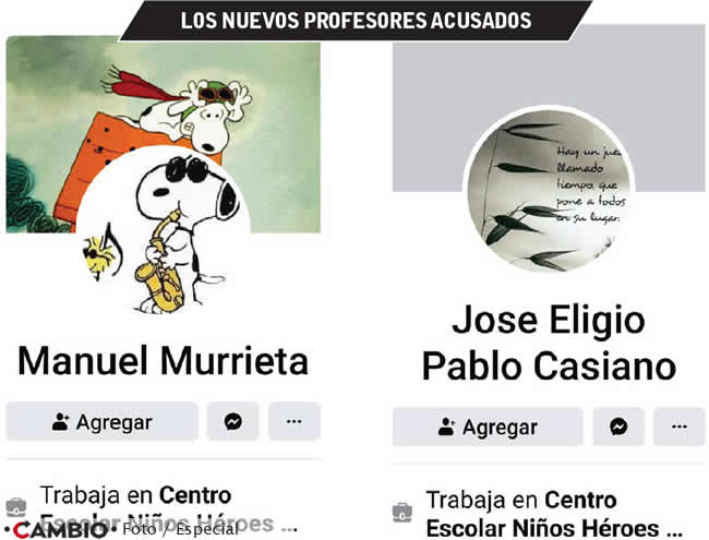 nuevos profes acusados cenhch