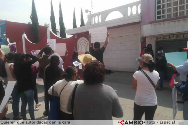 manifestacion tehuacan sandra perez portillo justicia