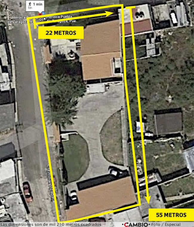 casona gonzalo juarez lider sindical ayuntamiento dimensiones