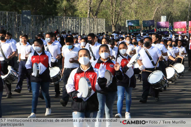 desfile batalla 5 mayo puebla escuelas participantes