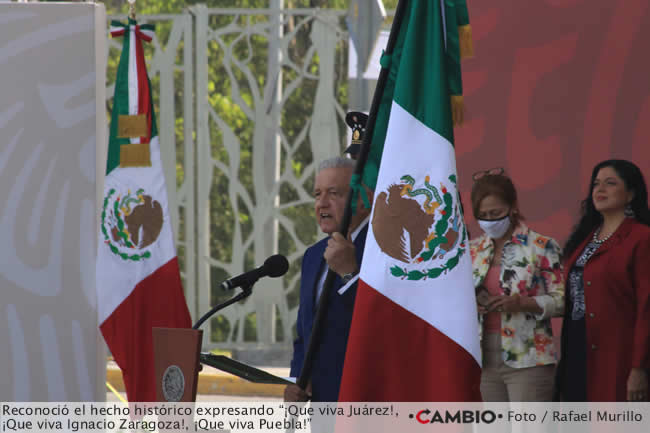 amlo rememora batalla 5 mayo gritos