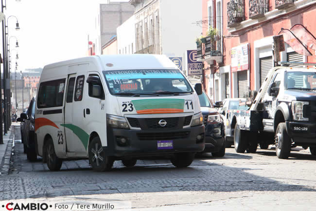 transporte publico puebla centro