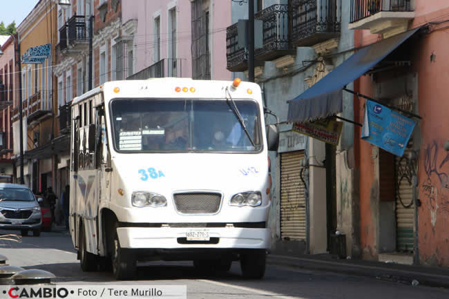 transporte publico puebla