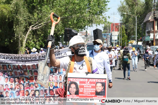 marcha voz desaparecidos puebla