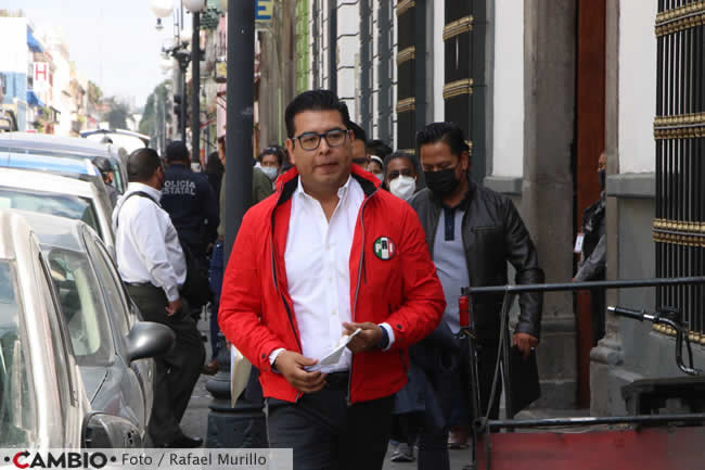 comite estal pri puebla nestor camarillo llegada