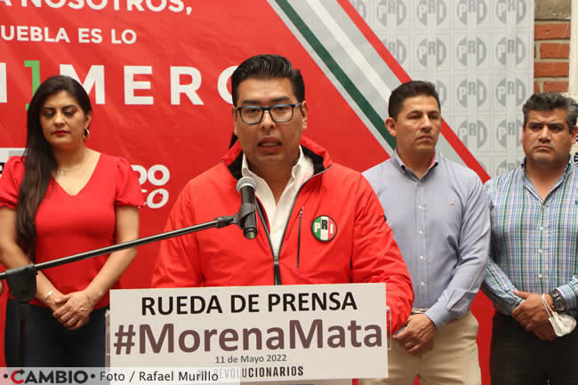 comite estal pri puebla nestor camarillo
