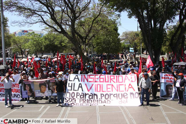 manifestacion fge puebla abigail juarez desaparecida peticiones