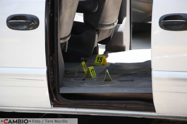 atraco camioneta balacera vergel pruebas camioneta