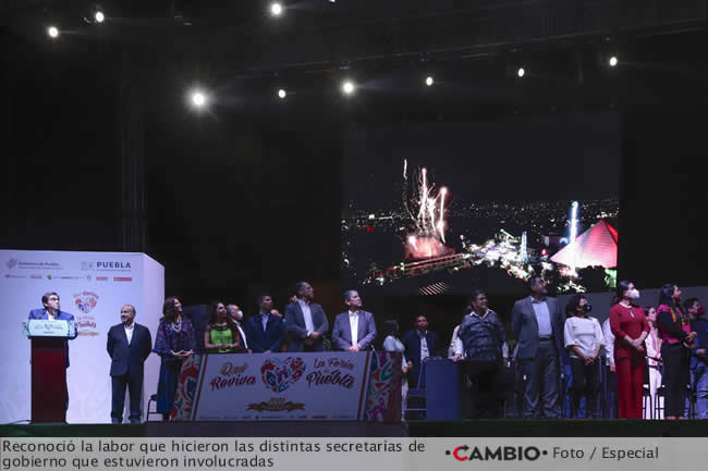 clausura feria puebla 2022 miguel barbosa reconoce labores