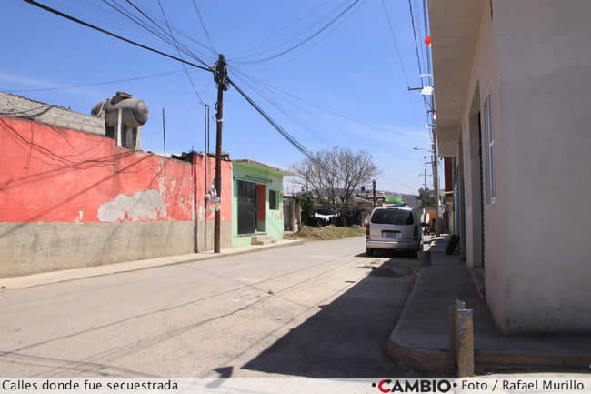 secuestro sandra perez portillo calles hechos