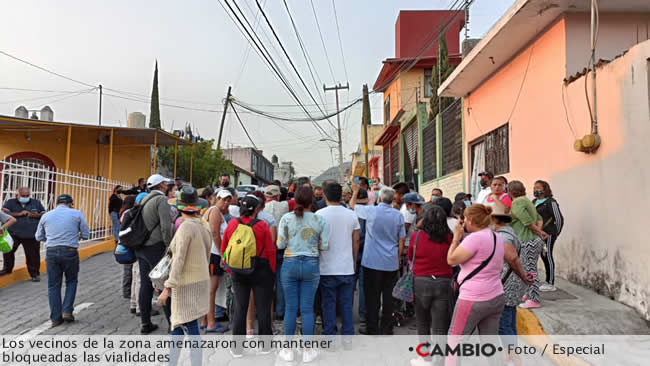 vecinos atlixco bloqueo vialidades