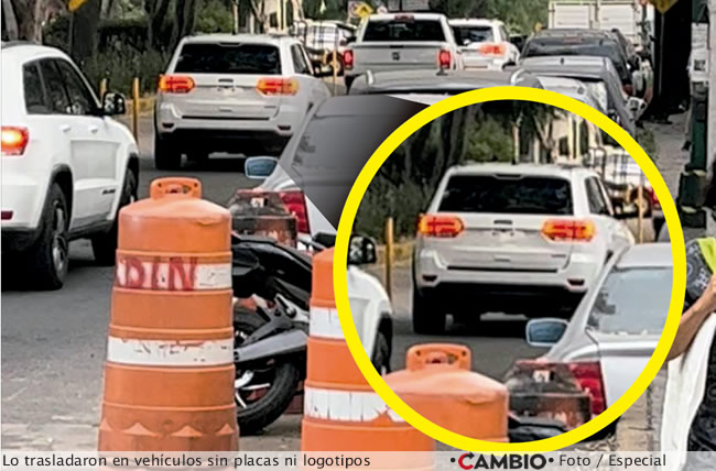 anomalias detencion arturo rueda vehiculos sin placas