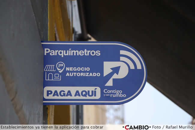 arranca operacion parquimetros puebla aplicacion establecimientos