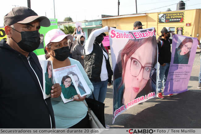 caso sandra perez portilla dias con vida comunicacion